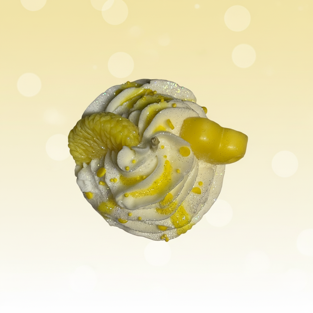 Cupcake Candle: Lemon