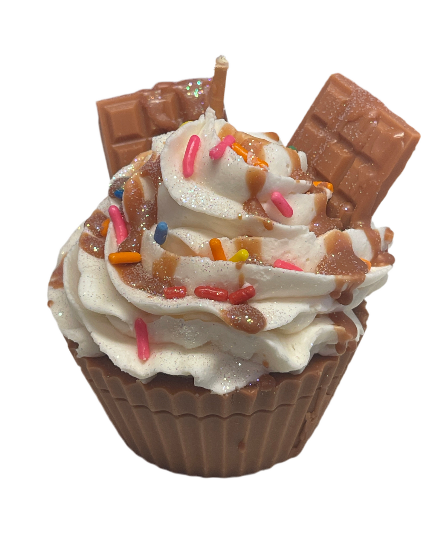 Cupcake Candle: Chocolate