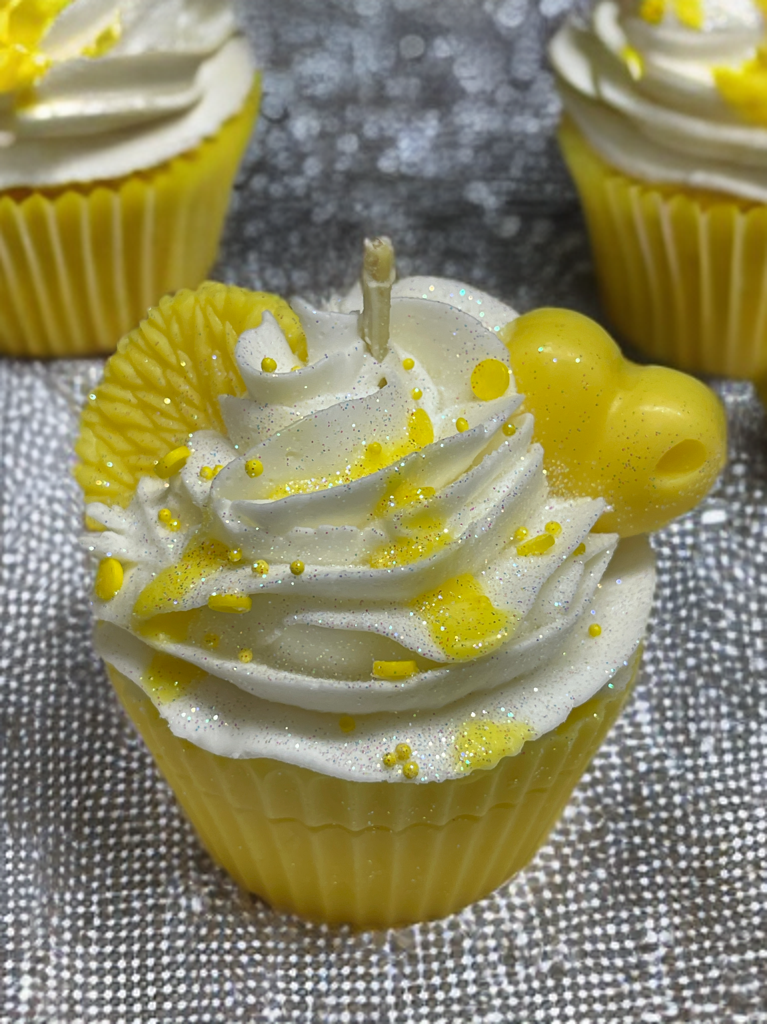 Cupcake Candle: Lemon