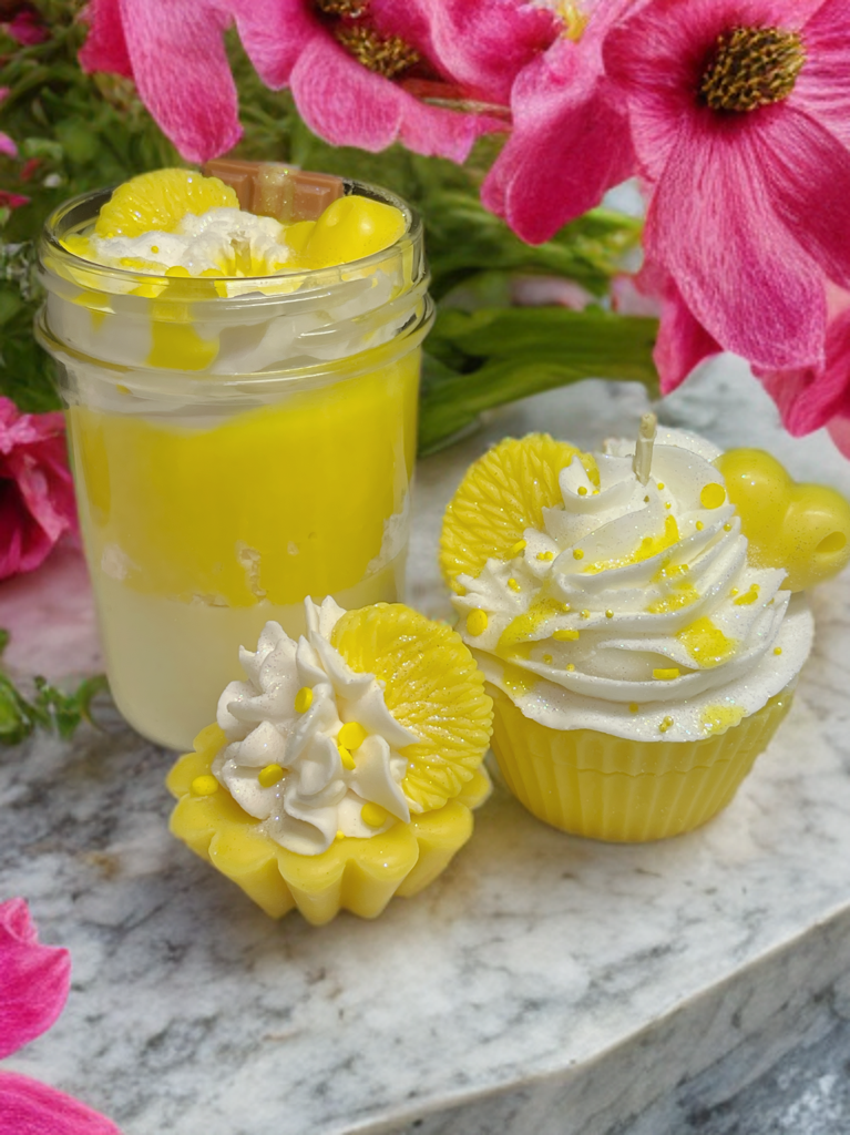 Cupcake Candle: Lemon