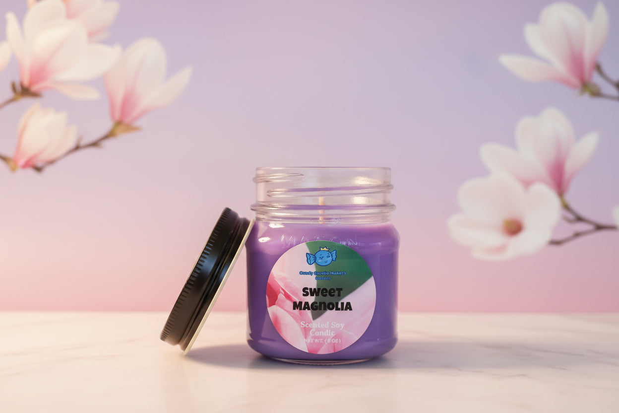 Sweet Magnolia
8 oz Floral Soy Candle