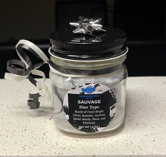 Sauvage by Dior 8oz Marble Candle