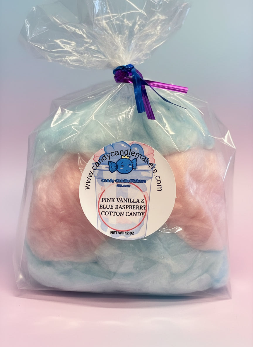 Cotton Candy Bags (2 oz) – Fresh Hand-Spun Cotton Candy