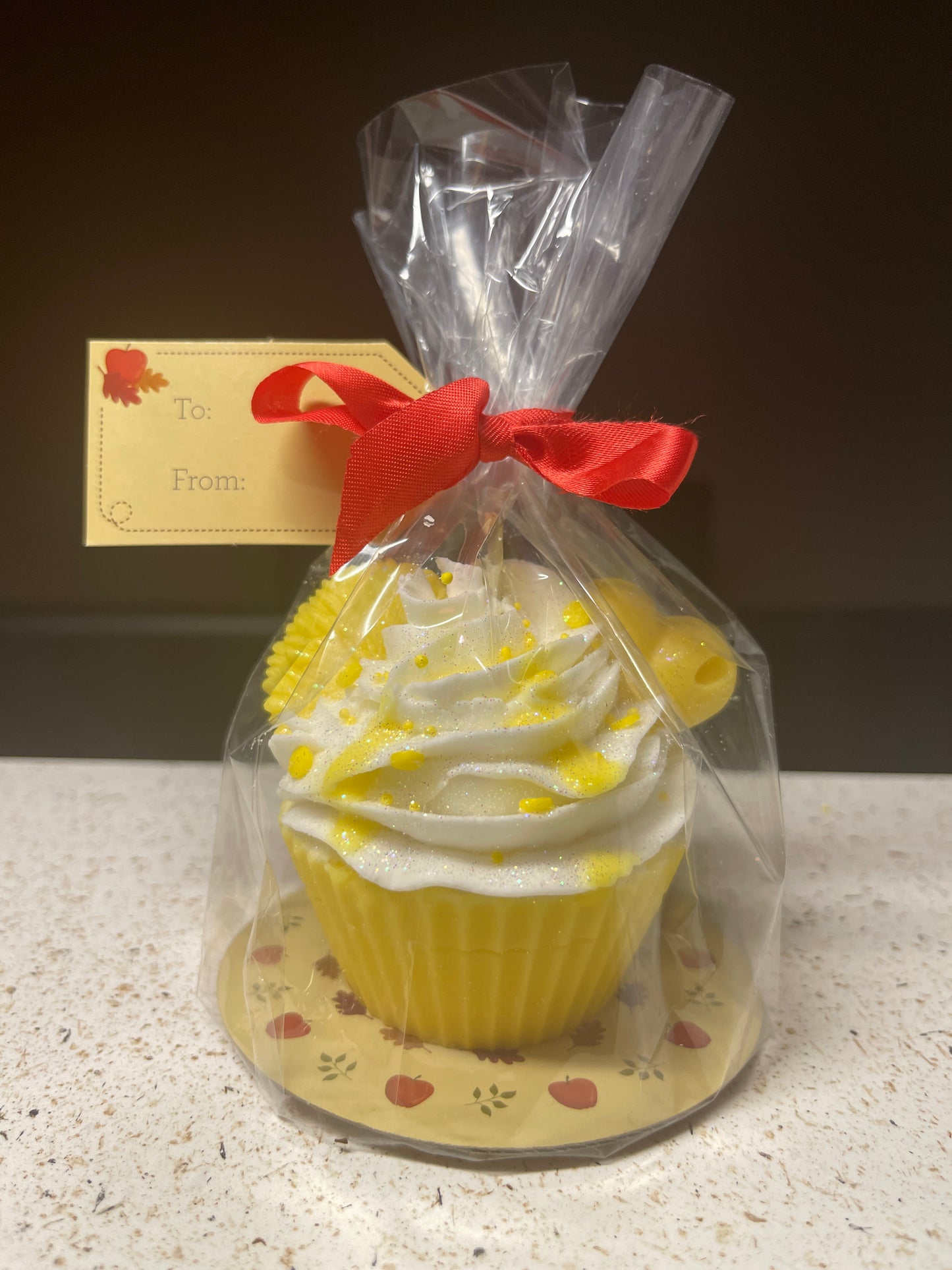 Cupcake Candle: Lemon