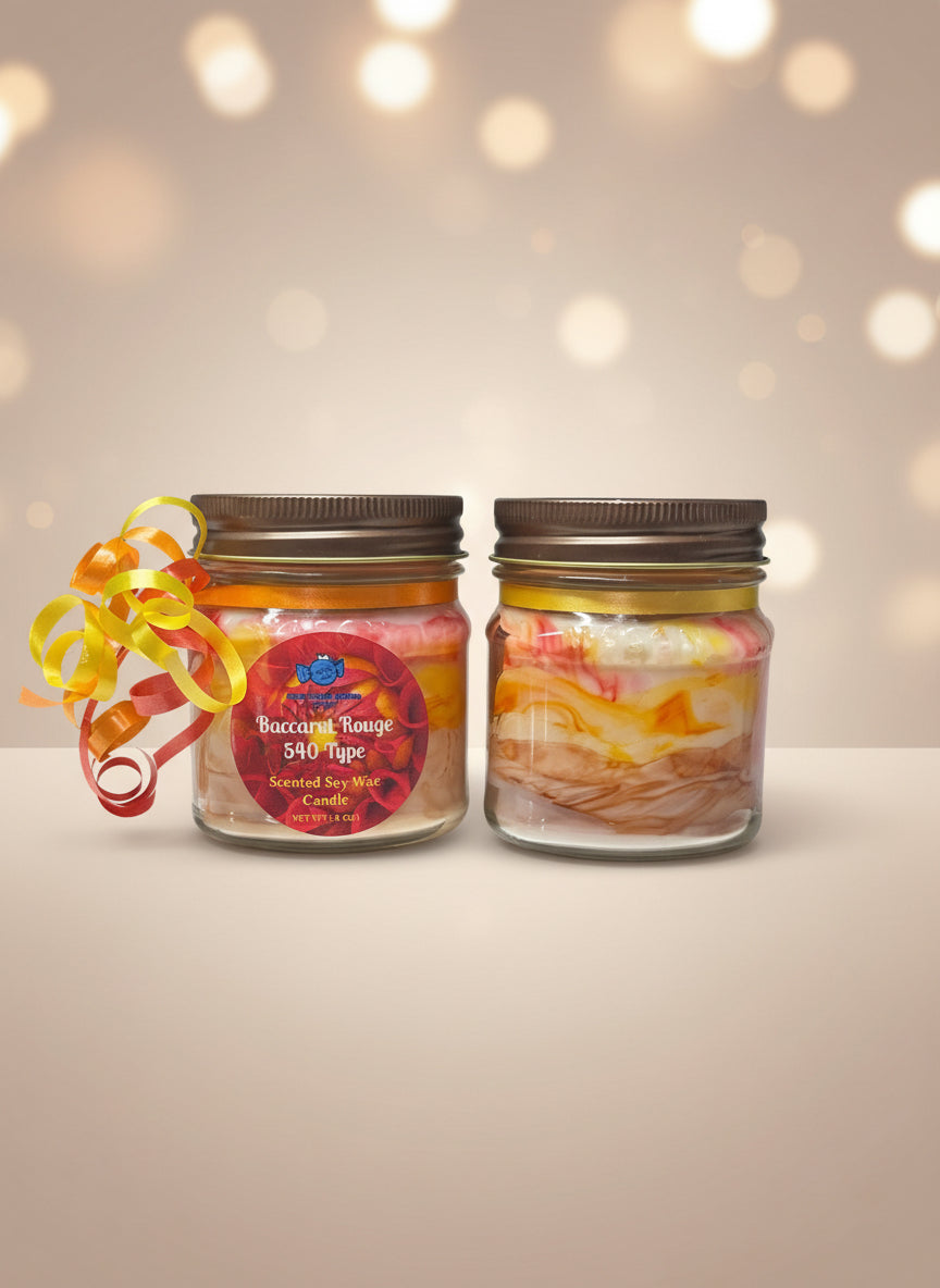 Baccarat Rouge 540 Type 8oz Marble Candle