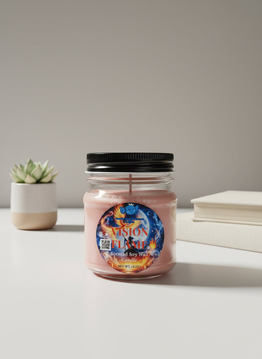 Vision Flame 8 oz Candle