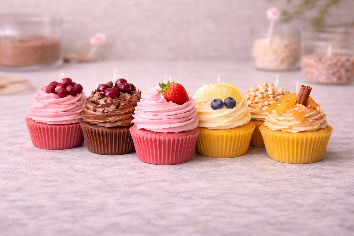Cupcake Candle Bundle