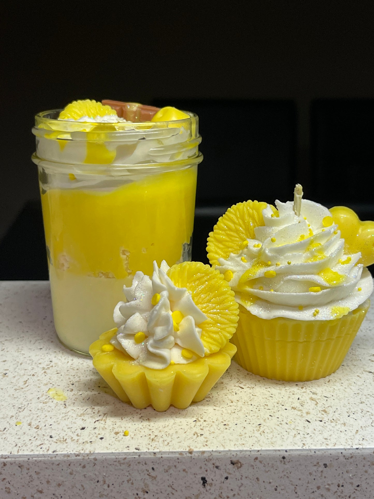 Cupcake Candle: Lemon