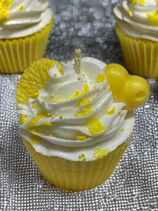 Cupcake Candle: Lemon